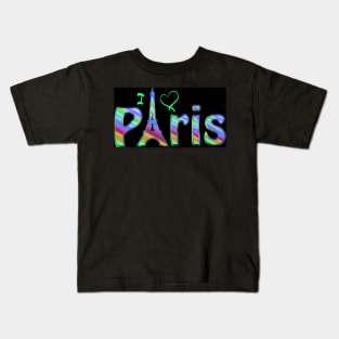 I Love Paris  J'aime Paris Kids T-Shirt